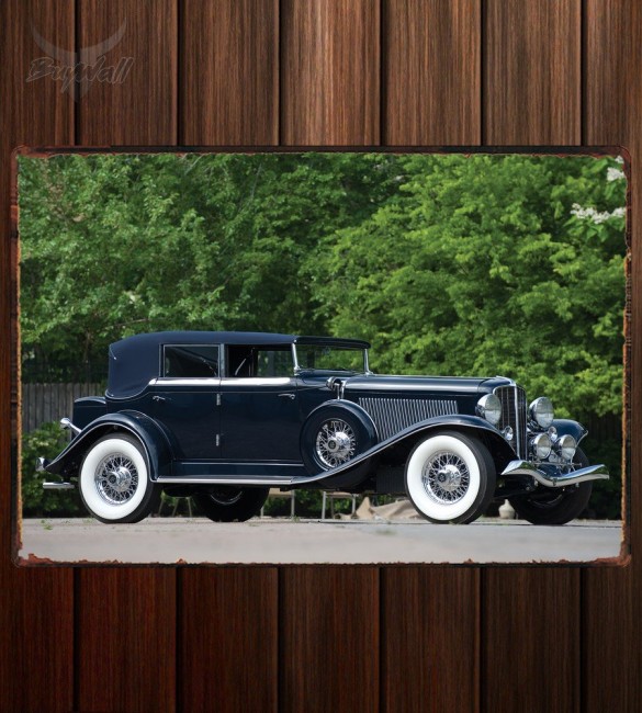 Металлическая табличка Auburn R-Type Drophead Coupe Металлическая табличка Auburn R-Type Drophead Coupe